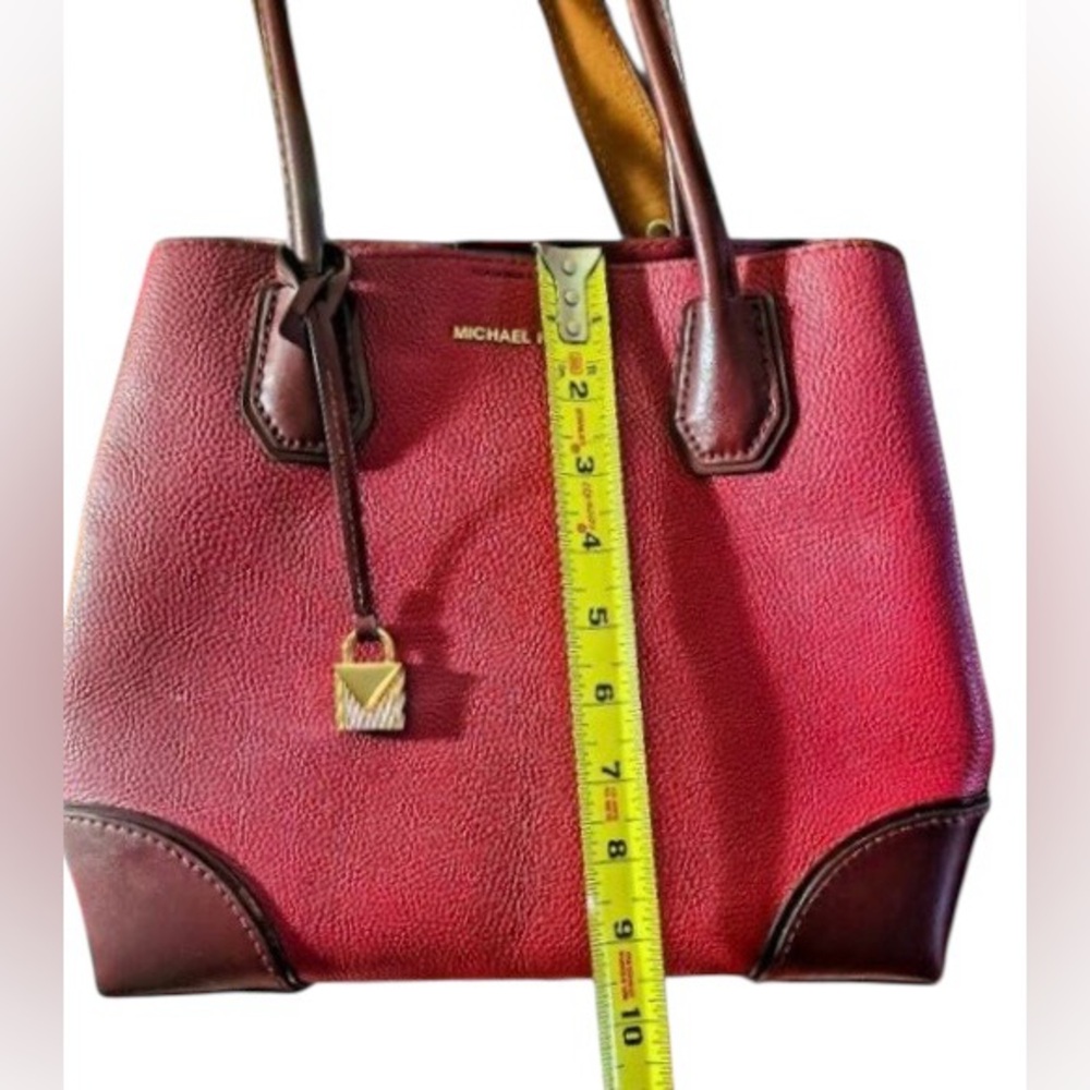 Michael Kors Mercer Gallery Satchel • Large • Reinforced Corners • Center Zip - Picture 11 of 16